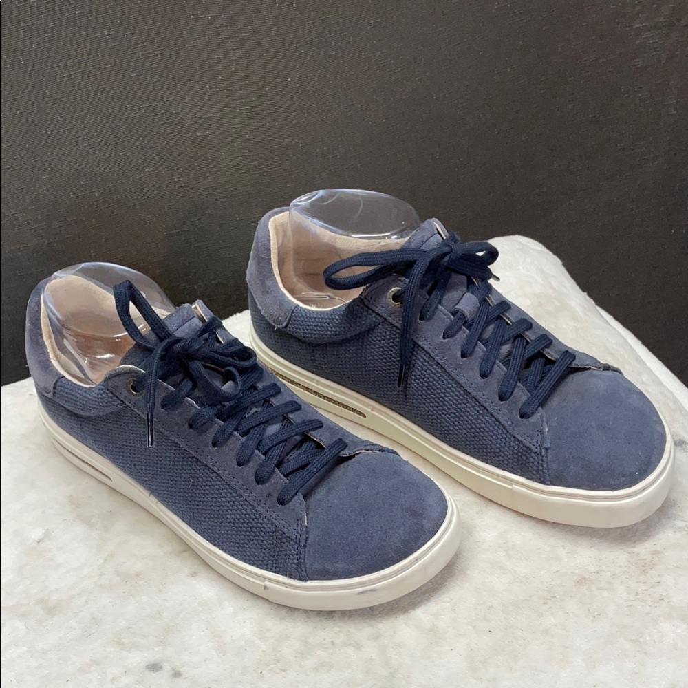 Birkenstock Dark Blue suede Women's Athletic Shoes
